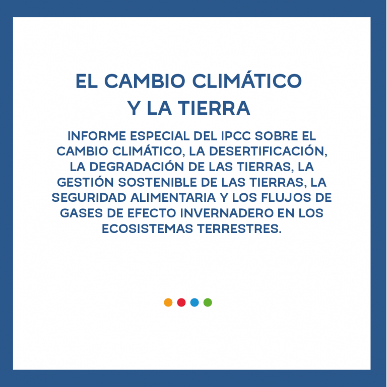 El cambio climatico y la Tierra