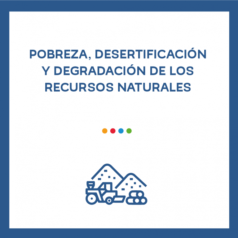 Pobreza, Desertificación y Degradación de los Recursos Naturales